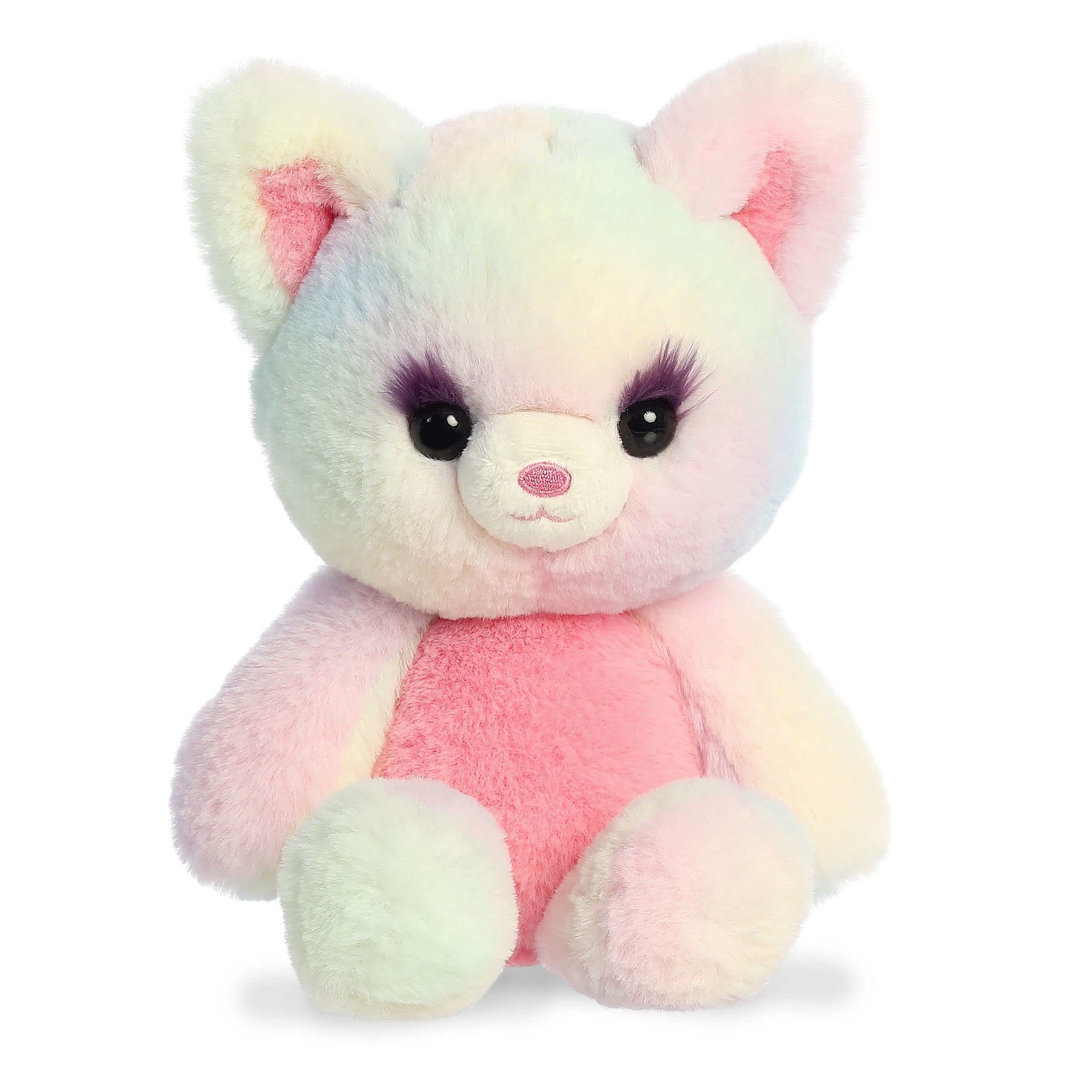Aurora® Colorful Sweet Pop™ Parfait Kitty Stuffed Animal - Eye-Catching Designs - Imaginative Play - Purple 9 Inches