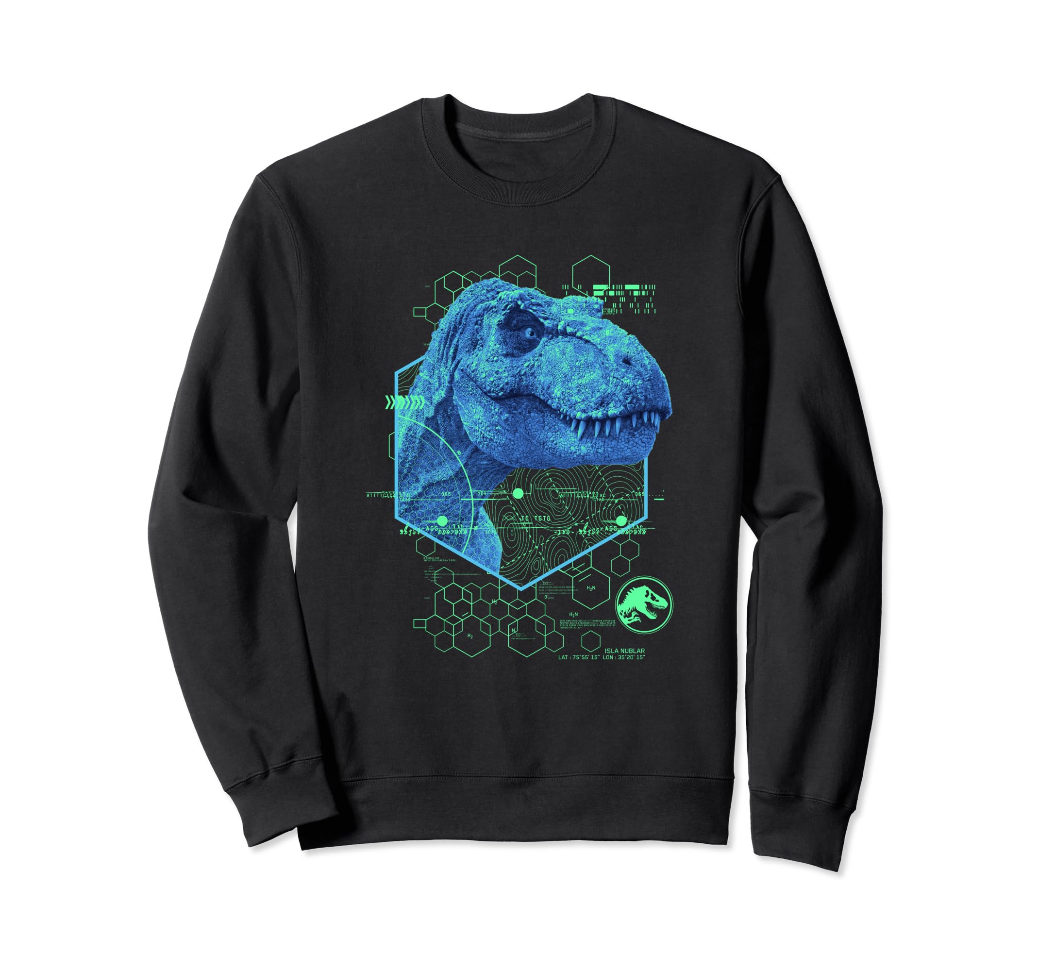 Sweatshirt T. Rex Tech Analysis Jurassic World Dominion pour fan - 2
