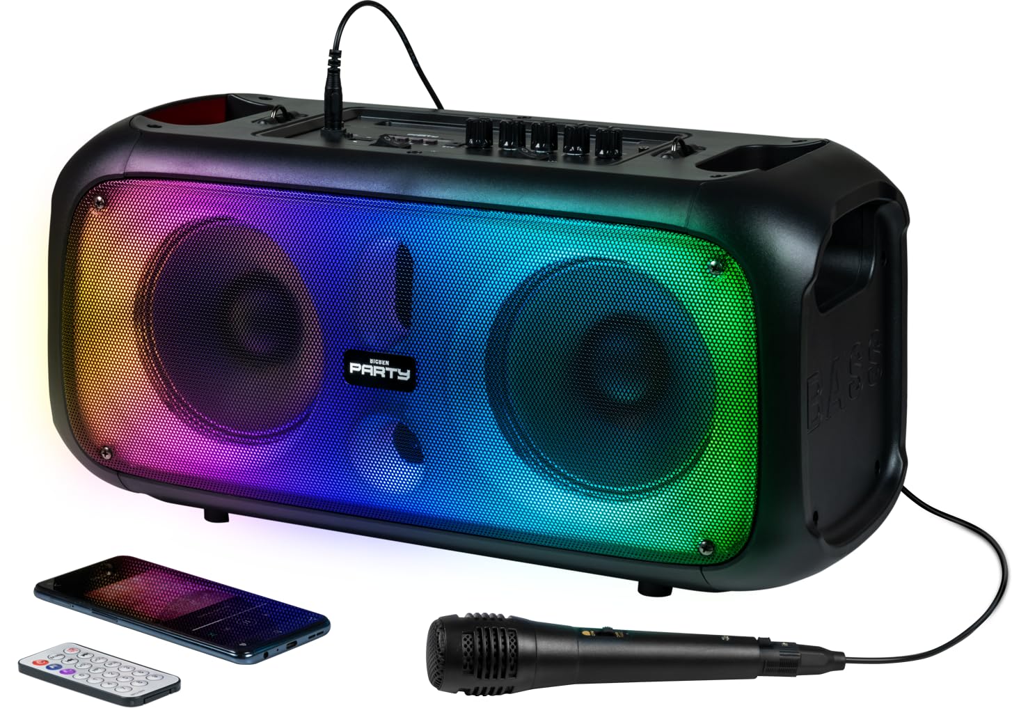 Enceinte Bluetooth avec Effet Lumineux 200 Watts PARTYBTHPLH