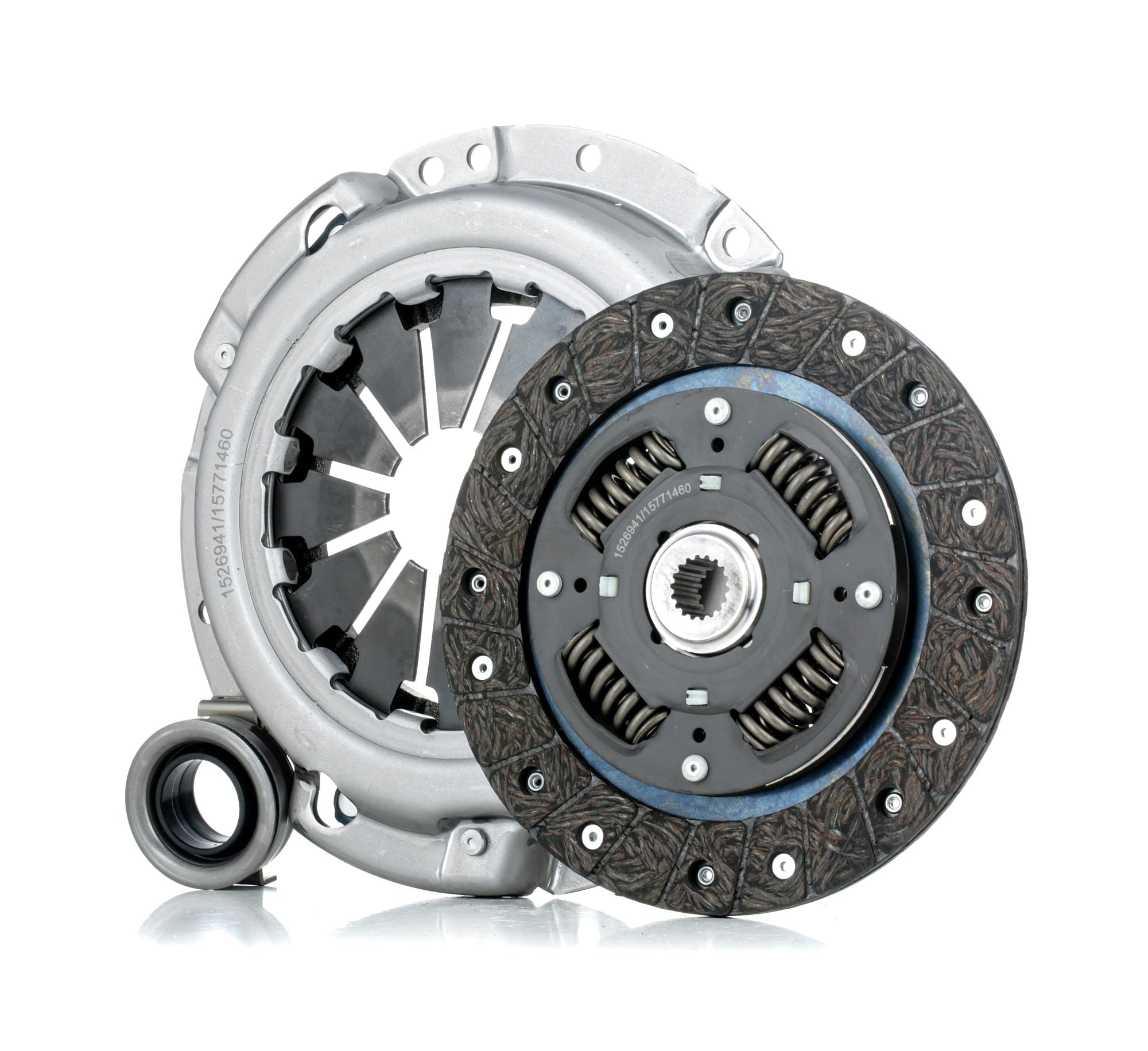 RIDEX 479C2858 Kit d'embrayage avec mécanisme d'embrayage avec disque d'embrayage avec butée de débrayage Compatible avec SUZUKI SWIFT III MZ, EZ