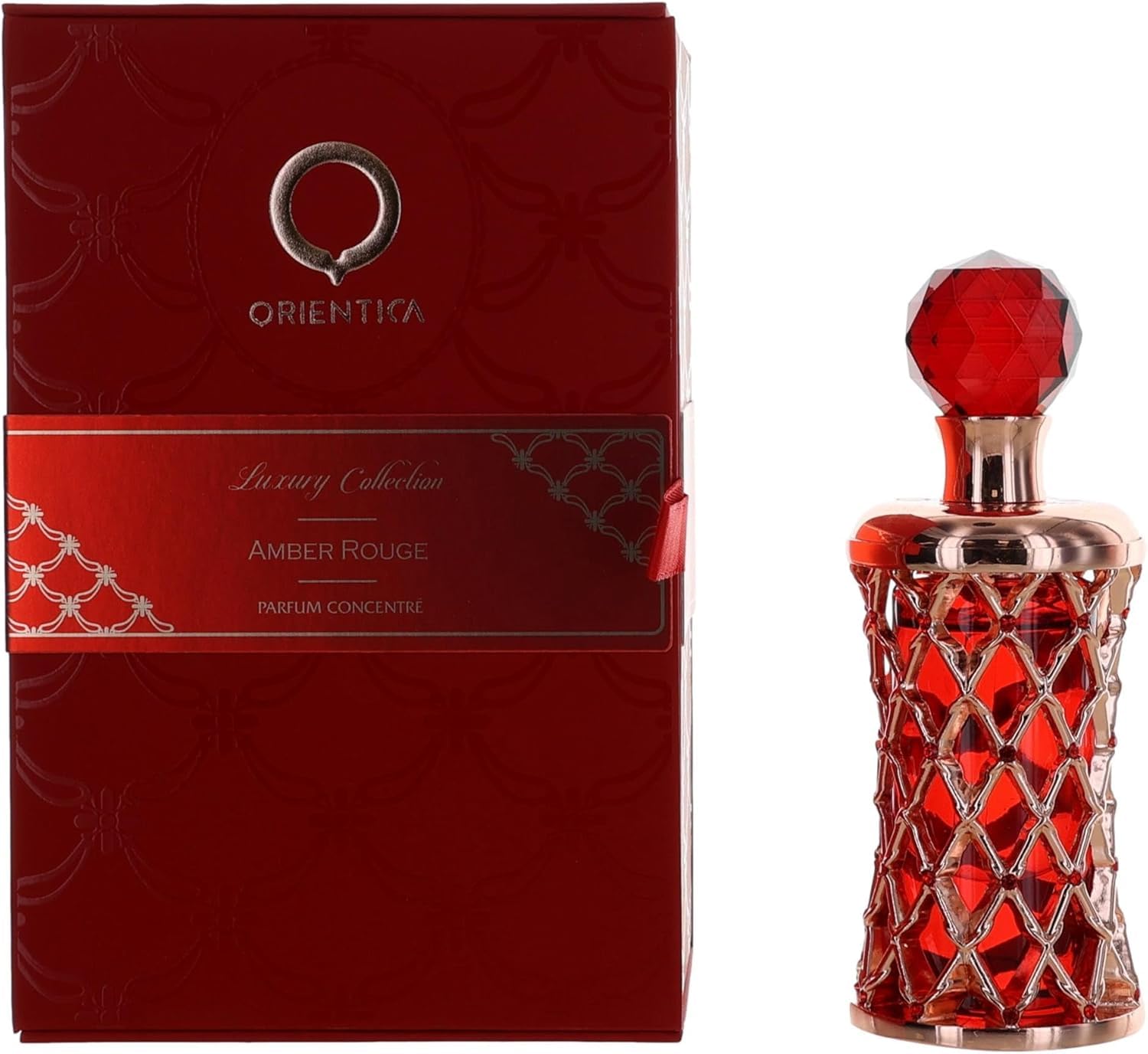 Amazon.com : Orientica Luxury Amber Rouge Parfum Concentre 0.6oz
