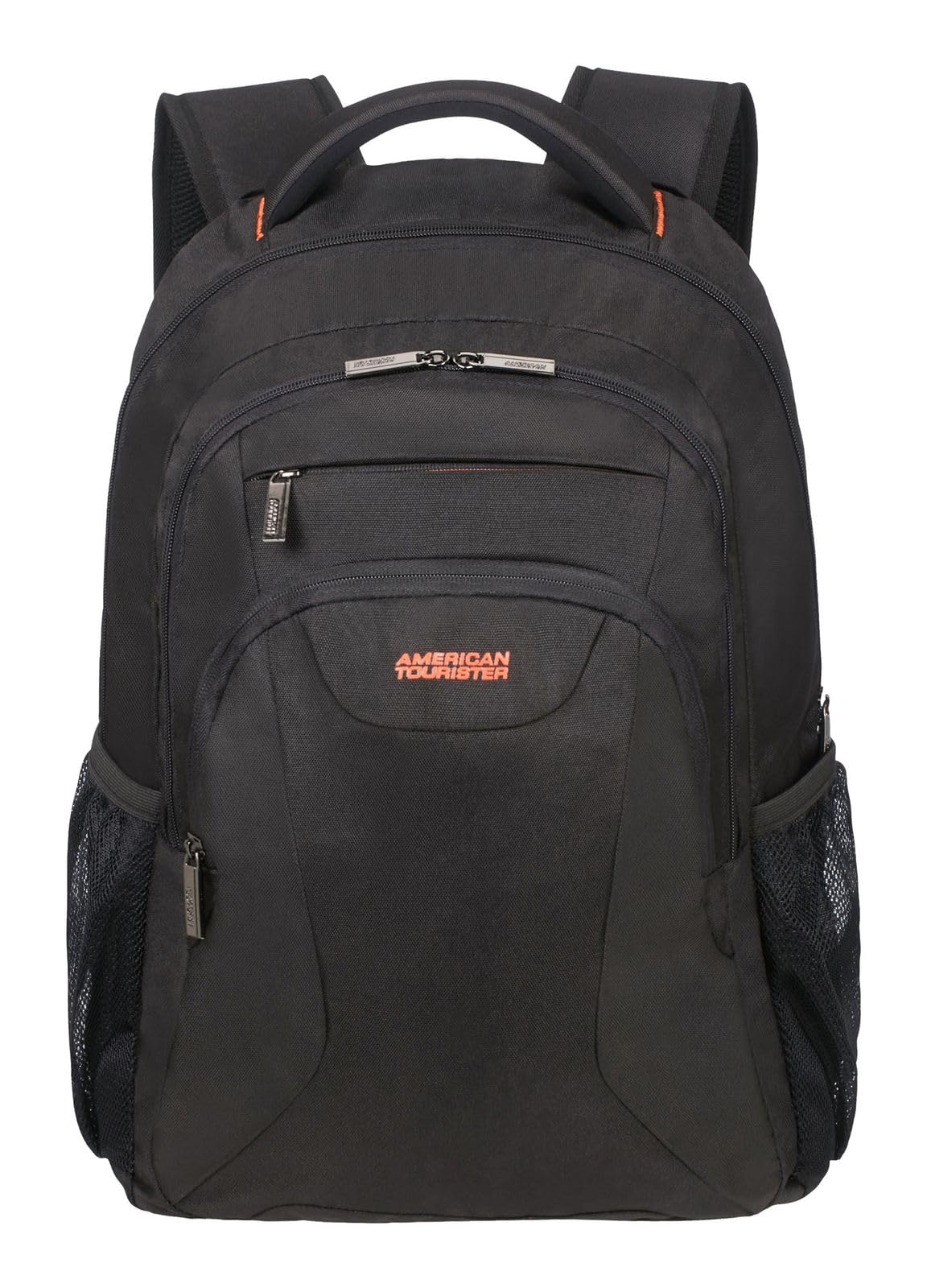 at Work - 17.3 Inch Laptop Backpack, 52 cm, 34 l, black/orange (black/orange)