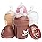 Herobility Double Anti-Colic Baby Bottles - 5 fl oz/140ml - 4-Pack - Multicolor - Sand, Woodchuck, Pink, White