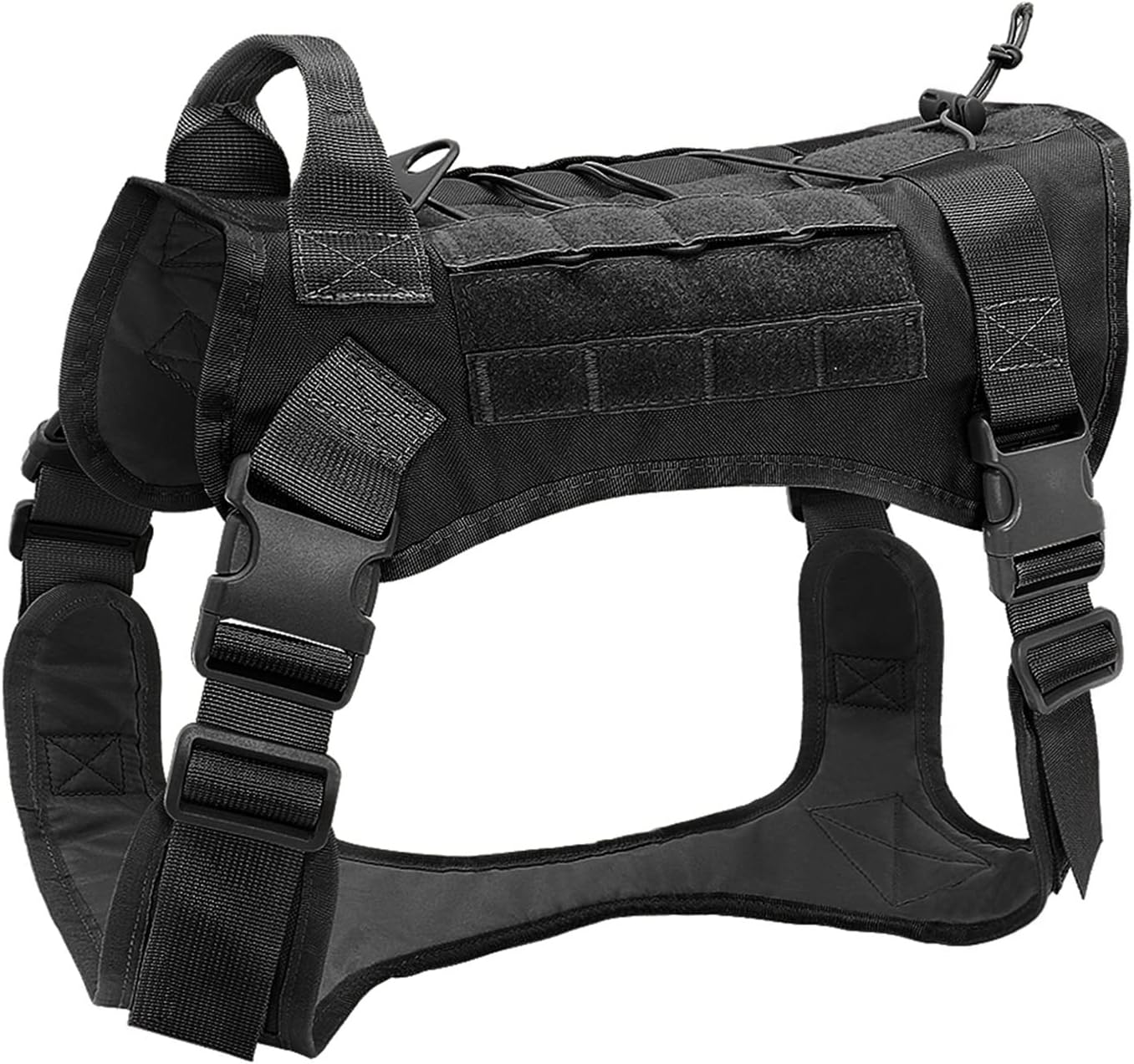 KANGYEBAIHUODIAN 犬ハーネスベストワーキングドッグ服ハーネスハーネスハーネスリースセットMolle Dogベストフィ