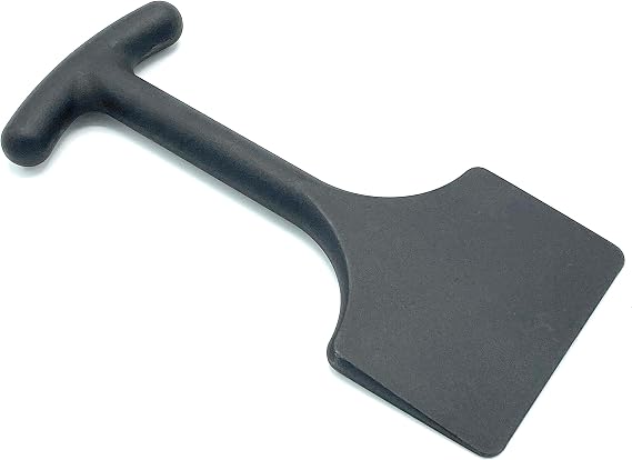 CCA Black plastic carpet tucking bolster chisel tool. Wide 90mm smooth head used for carpet laying and fitting