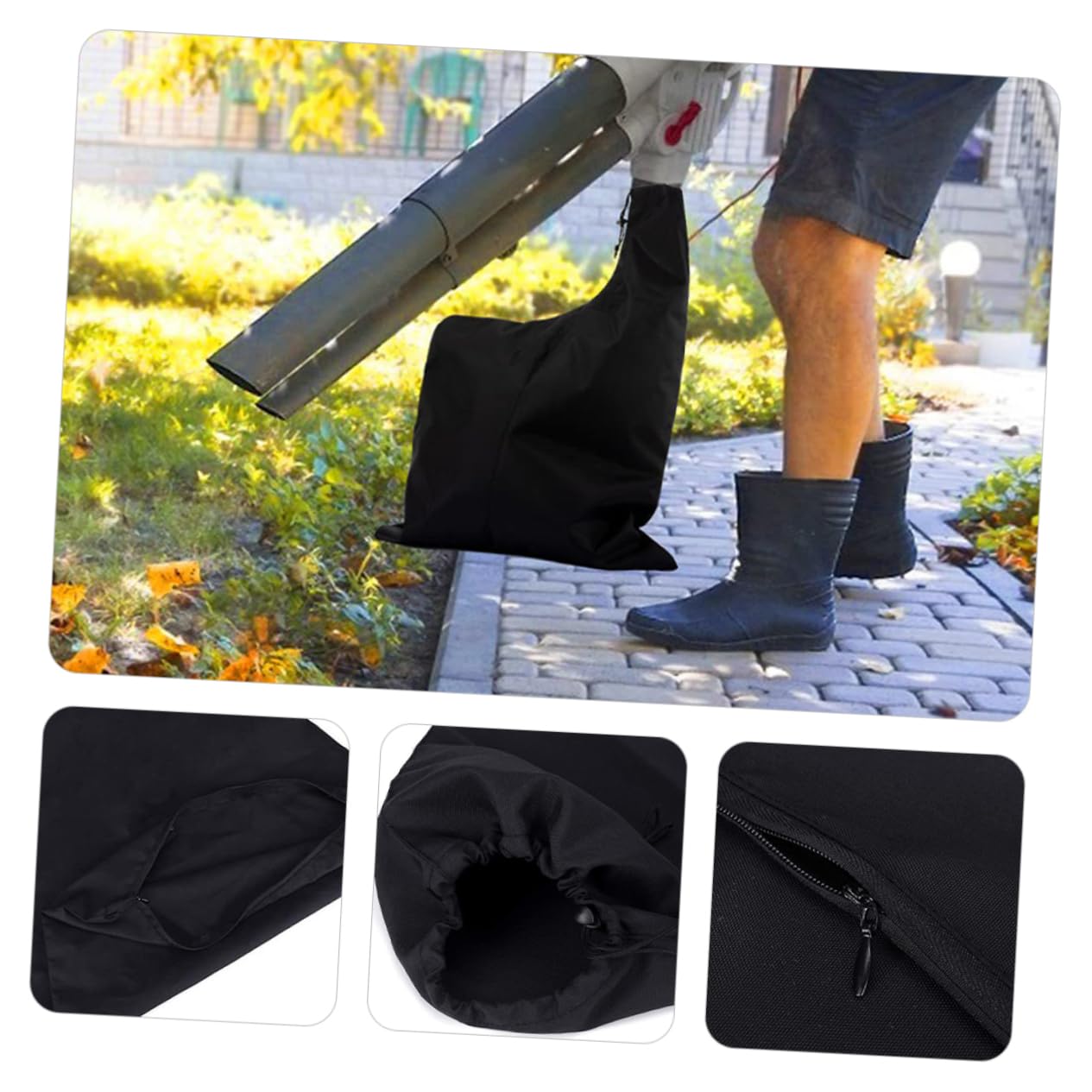 BESPORTBLE 3 Series Bolsa De Recolección para Soplador Y Aspirador De Jardín Bolsa De Almacenamiento De Resistente Y Reutilizable para Mantener El Jardín Y Organizado 2 Piezas X 3