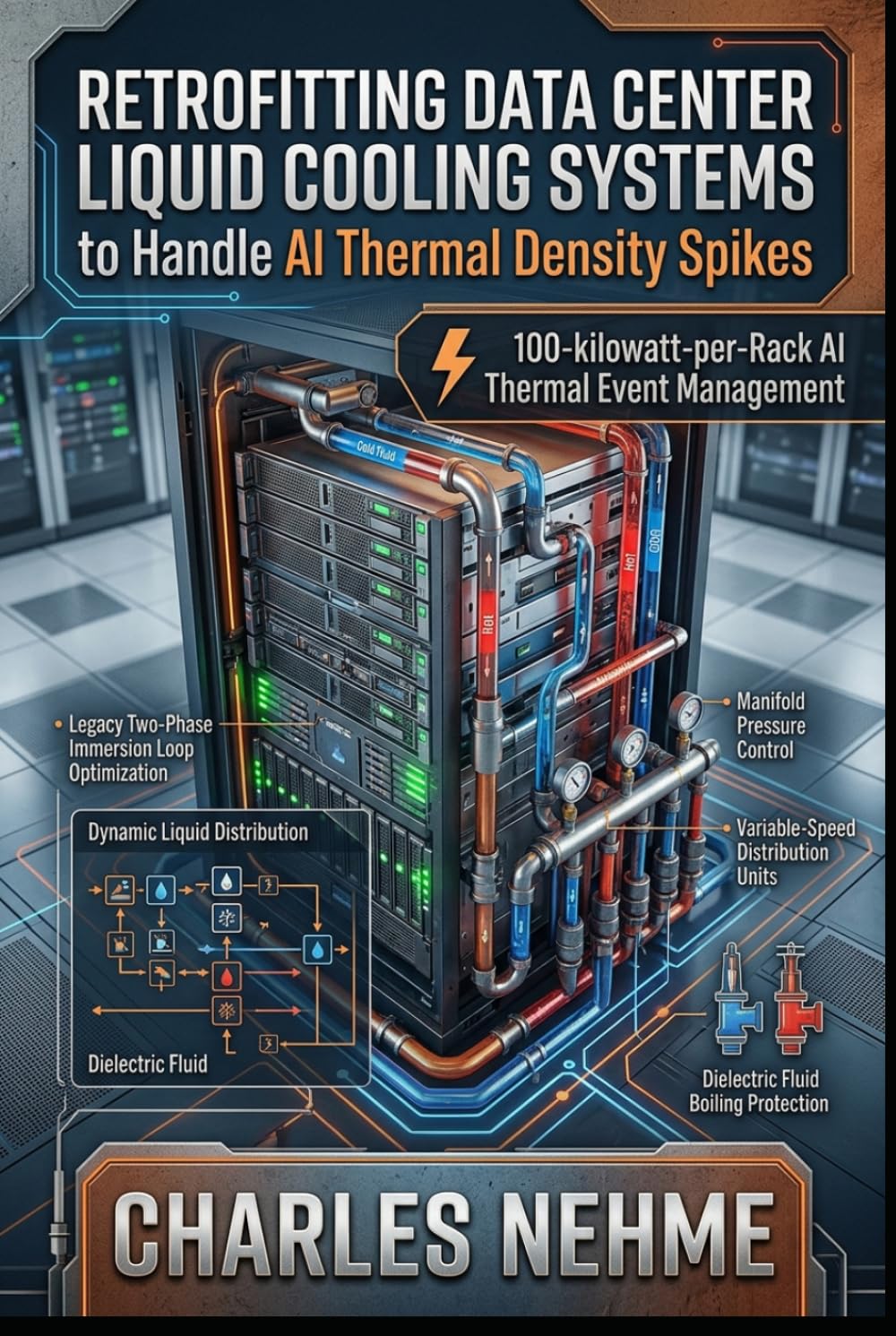 Retrofitting Data Center Liquid Cooling Systems to Handle AI Thermal Density Spikes: Dynamic Liquid Distribution, Legacy Two-Phase Immersion Loop ... Control, Dielectric Fluid Boiling Protection