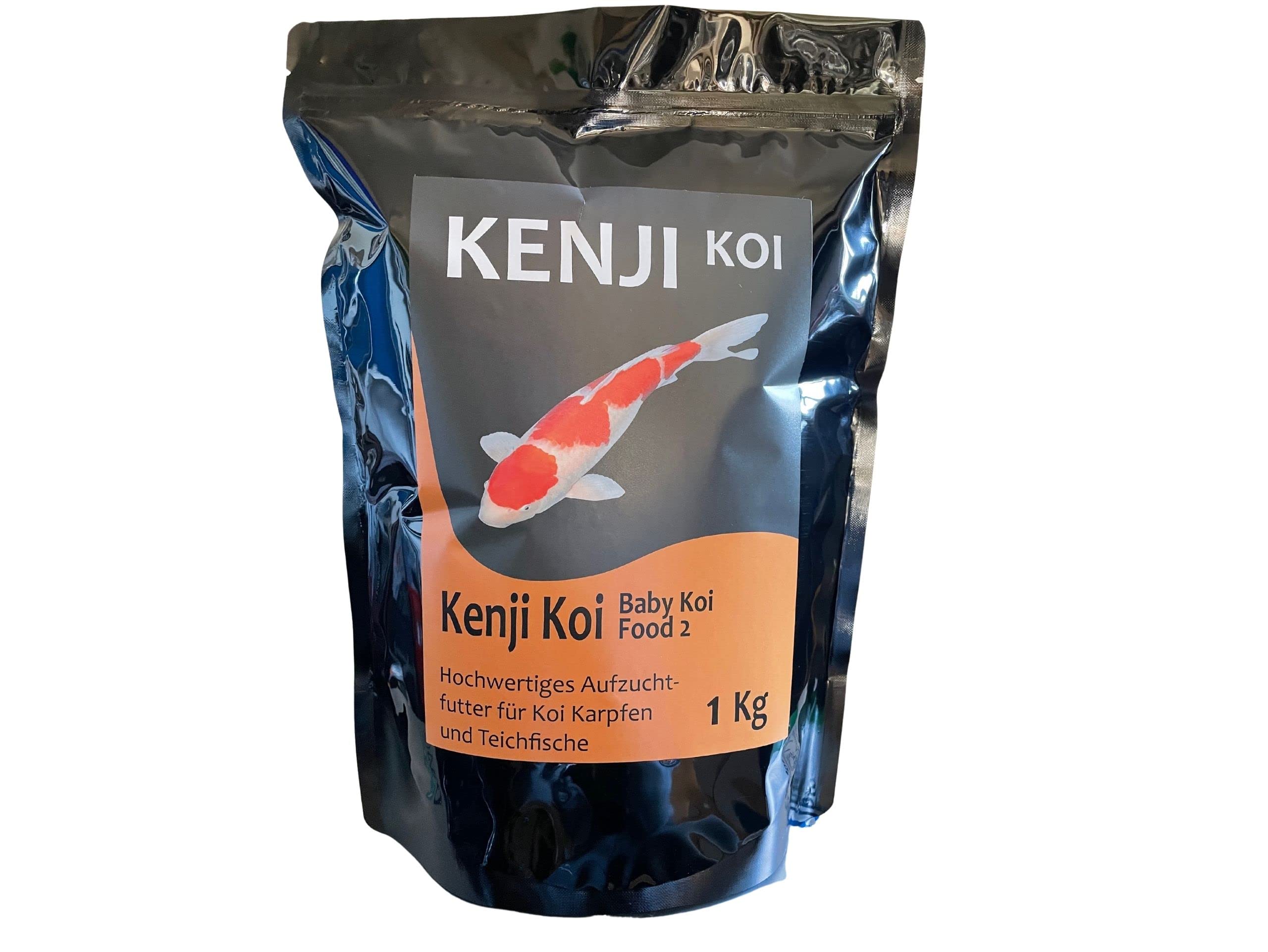 Baby Koi Food 1-3 Kit de nourriture d'élevage pour carpes koï – Élevage de koï comme chez les professionnels – KENJI KOI Baby Koi Food Nourriture pour jeunes poissons à koï – Nourriture