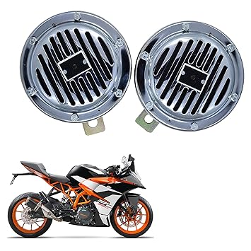 Vagary Waterproof Motorbike Trumpet Bell 12V Iron Electric Vehicle Car/Bike Horn for Ktm RC 390
