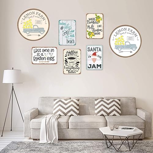 Miniatura 3 de Letrero de metal retro vintage vintage para playa, playa, playa de la costa del golfo