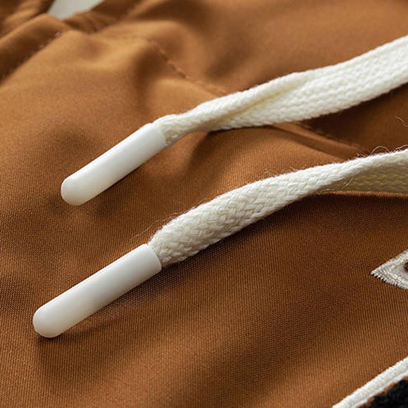 Genérico Cazadora Hombre Invierno Cazadoras Calor Grueso Chaqueta de Pluma Ultra Ligero Abrigo Cortavientos Trabajo cálida e informal a prueba viento parka para exteriores