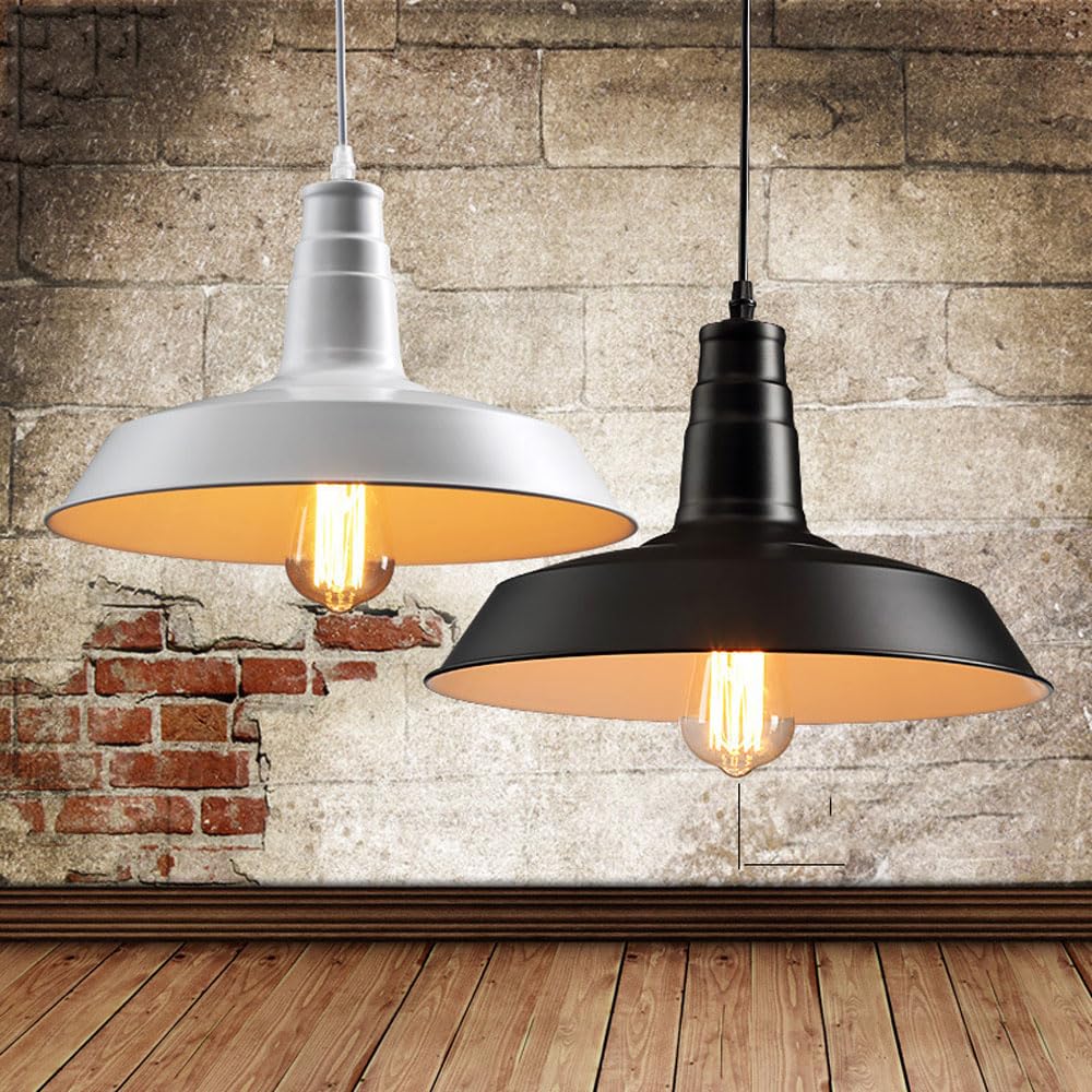 Creative Cap Shaped Metal Chandelier, Base Single Head Pendant Lamp, Ceiling Lighting Fixtures, Bedroom Dining Room Bar Decoration Hanging Light(Dark)
