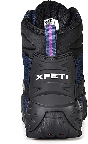 Miniatura 4 de XPETI Botas de senderismo Dimo Mid impermeables para exteriores antideslizantes