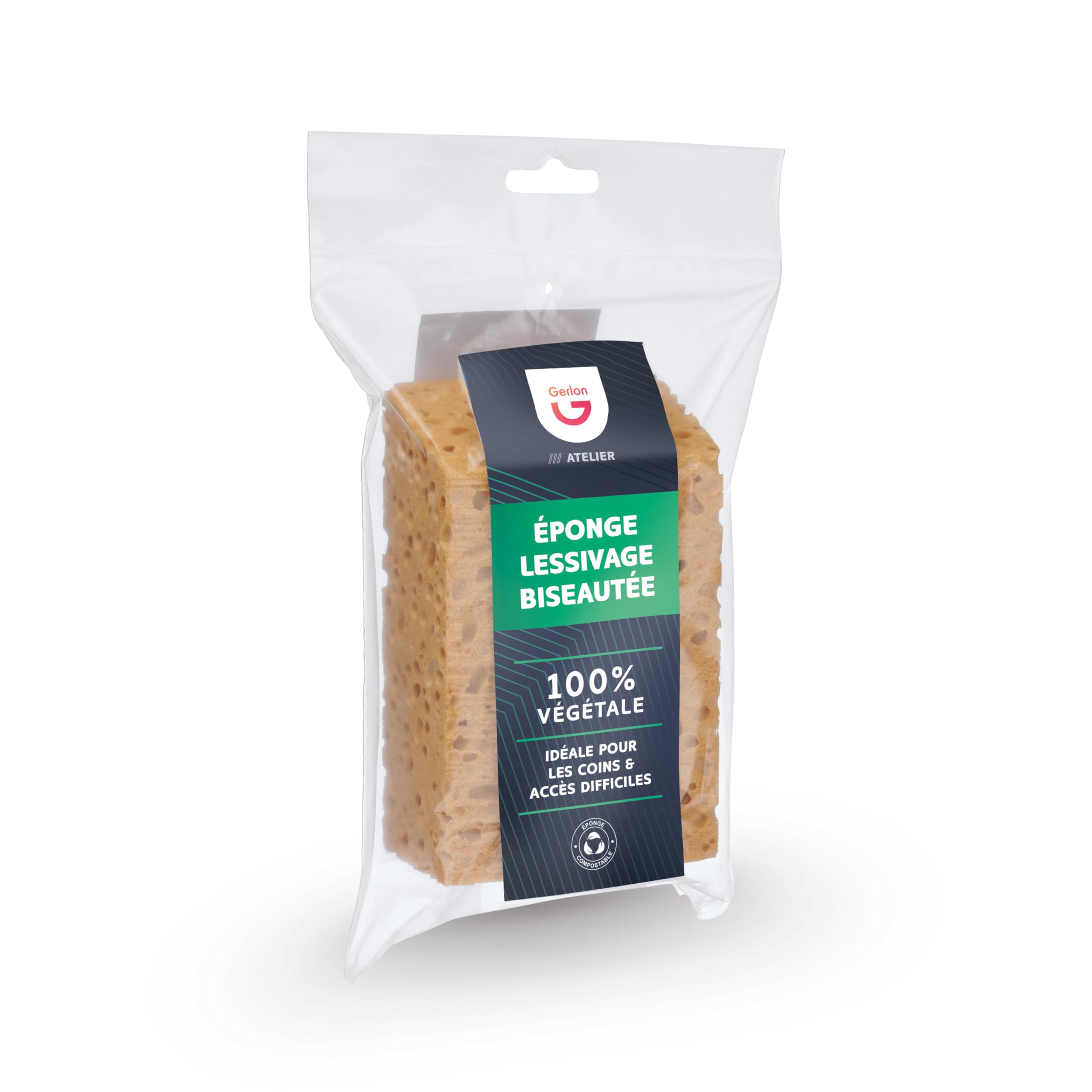 Gerlon Vegetable Sponge, Polyurethane, Beige, L