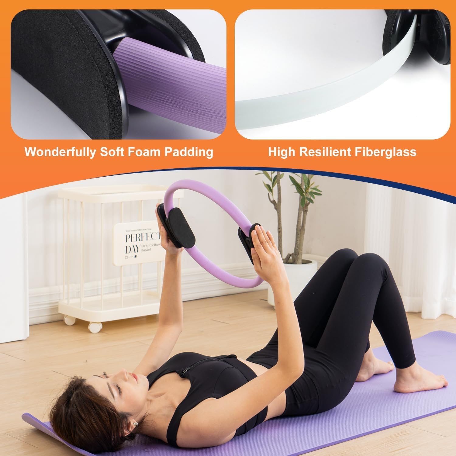 Pilates Essentials Kit for Women, Home Pilates Kit – 12
