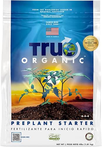 True Organic Preplant Starter – Organic Fertilizer for Seedlings and