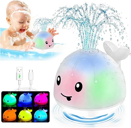 Miniatura 8 de Juguetes de baño para bebés de 6-12-18 meses - Rellenos de calcetín navideño para niños de 1-3 años, regalos para niños y niñas de 1 2 3 años,