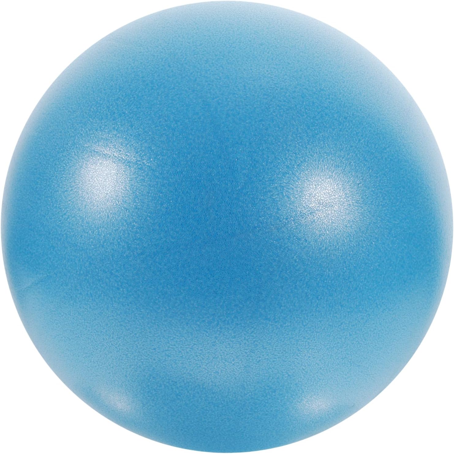 BESTonZON Small Exercise Ball for Home Workout Non Slip PVC Ball with Pump Portable Mini for Physical Therapy and Balance Exercises