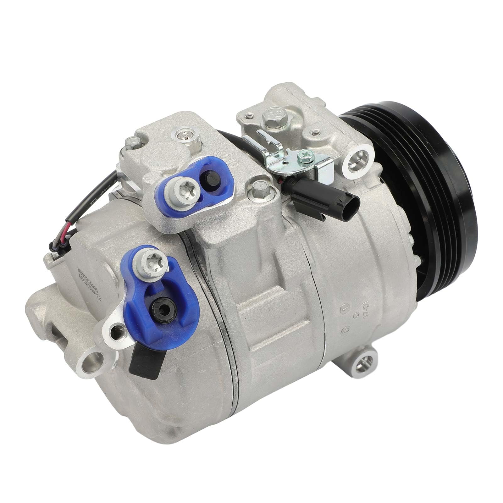 Frankberg Compresor de aire acondicionado con embrague Diesel Compatible con 5 Series E60 520d 5 Series Touring E61 520d 7 Series E65/E66/E67 745d Replace# 64526950152, aceite premezclado