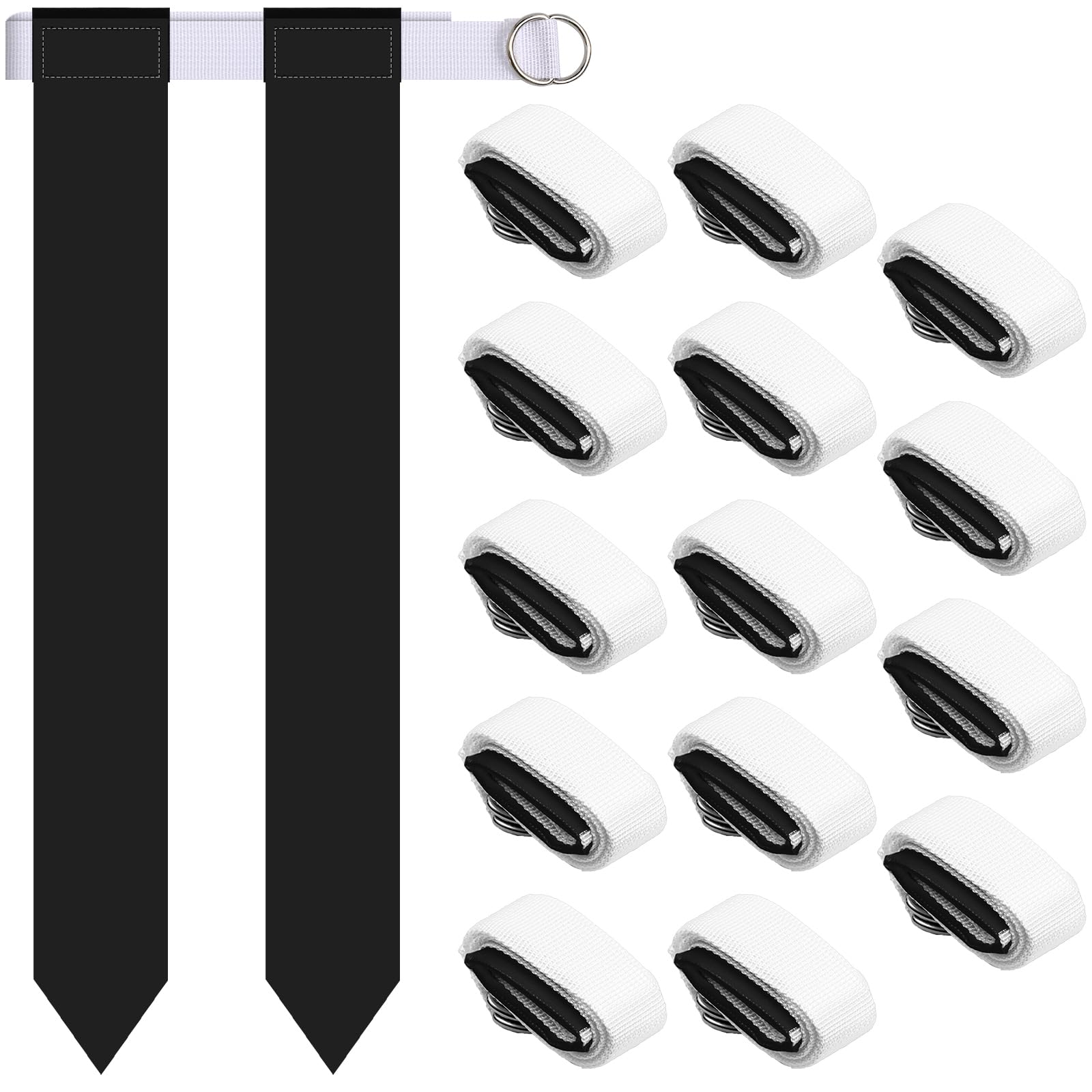 Sintege 14 Player Flag Football Belt Set, Adjustable