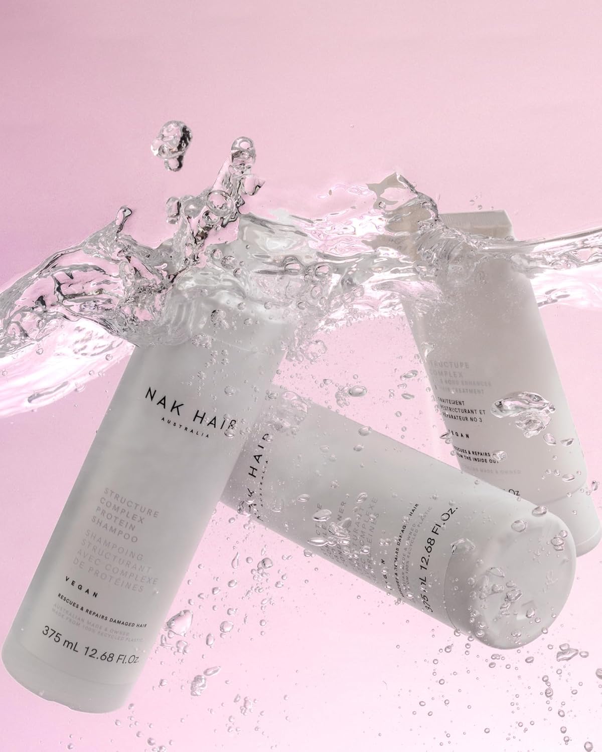 NAK Hair Structure Complex Protein Conditioner 375ml - Strengthening Hair Conditioner - Image 4