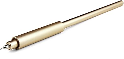 Pen UNO: Minimalist Pen. All-Aluminum Pen For Hi-Tec C Coleto Refill - Gold Color