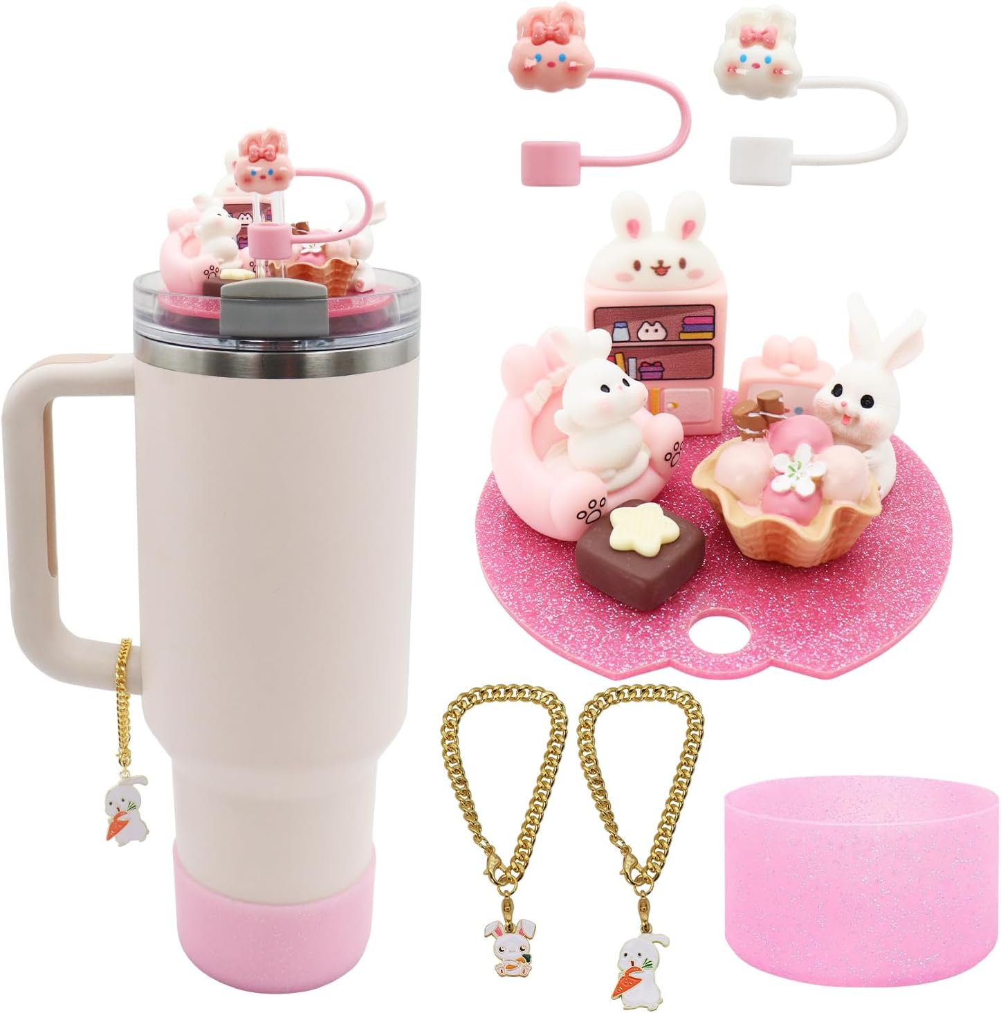 Cup Lid Topper Decoration for Stanley 30&40 OZ-1