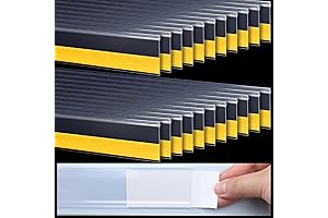 Fainne 25 Pack Electronic Shelf Labels Self-Adhesive Adjustable Price Tag Label Holders