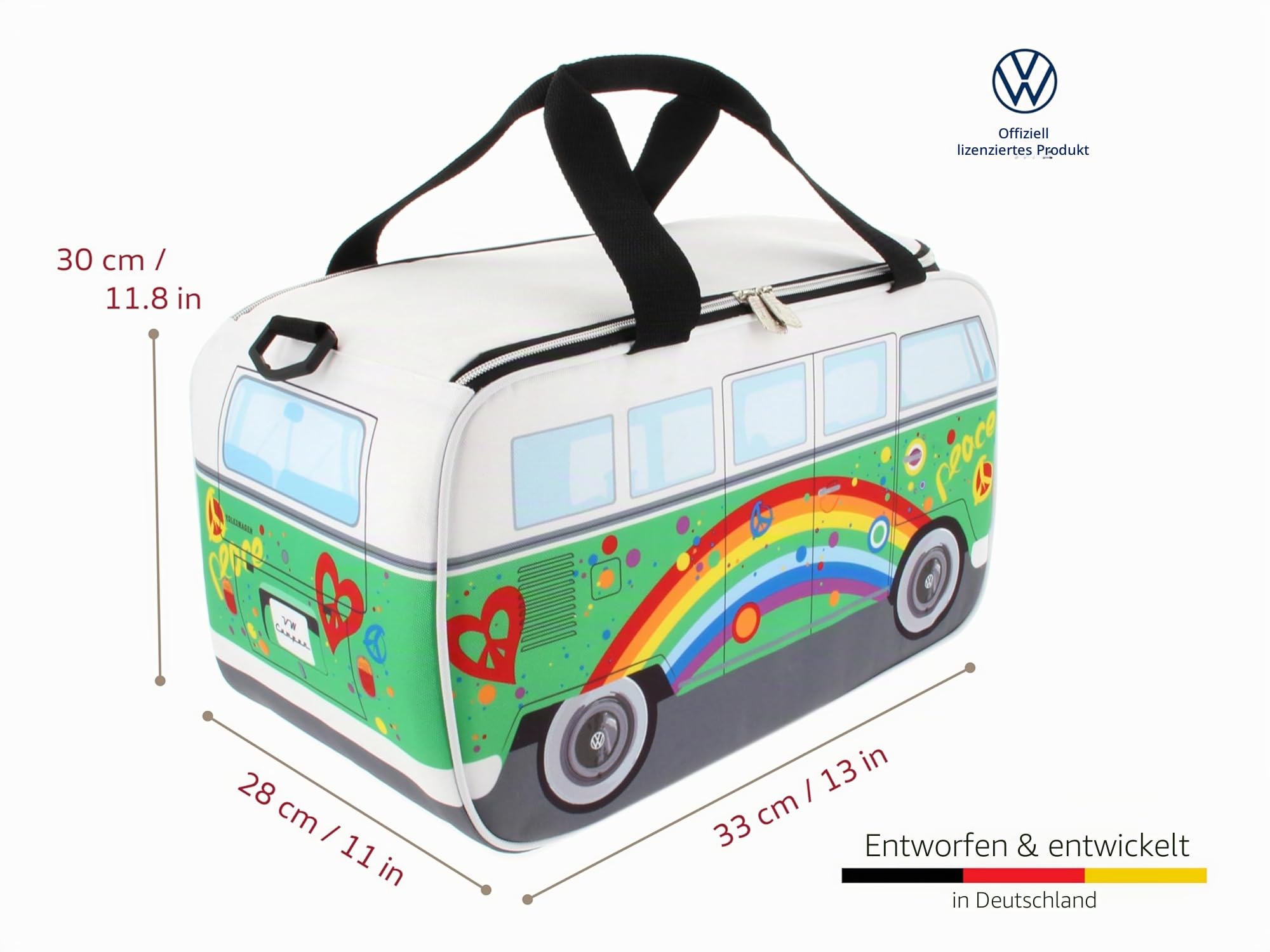 BRISA VW Collection - Volkswagen isolierte Thermotasche im T1 Bulli Bus Camper Van