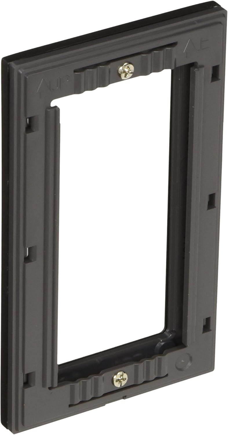 Panasonic WTV6101A1 Square Switch Plate Single Row Dark Brown