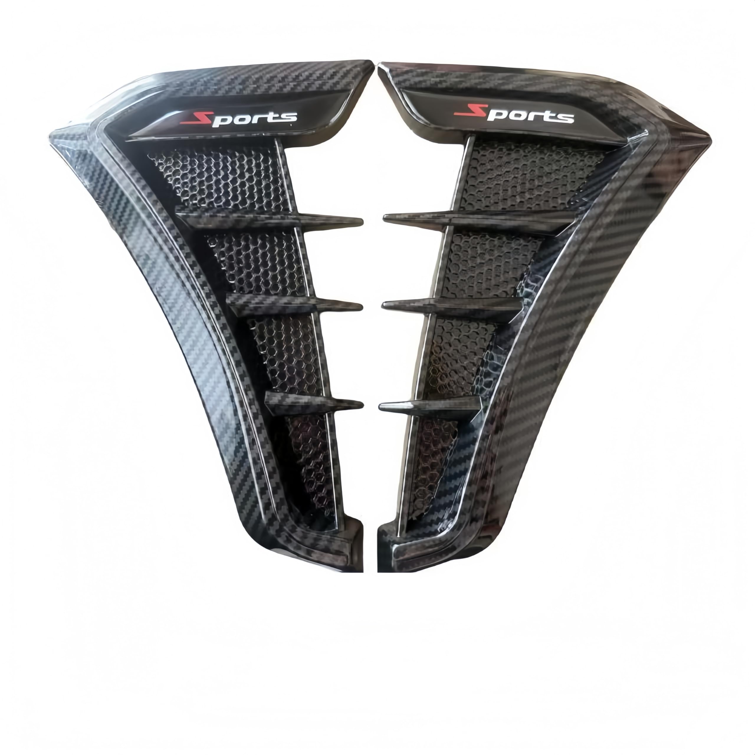 HSQLL 2 Pcs Side Fender Vents for Golf Skoda Yeti Rapid Octavia Fabia