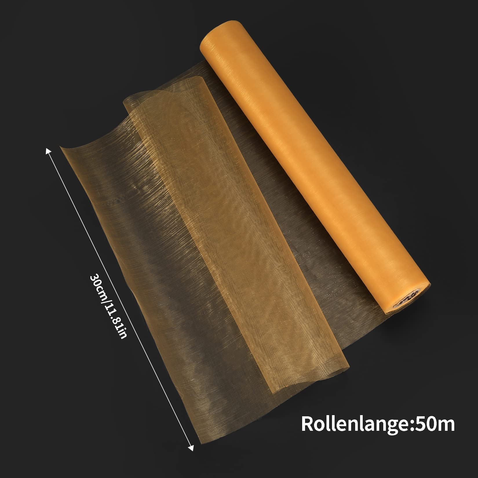 GOTRUST Fabric Table Runner Tulle Roll, Transparent Organza Chair Sashes - Image 2