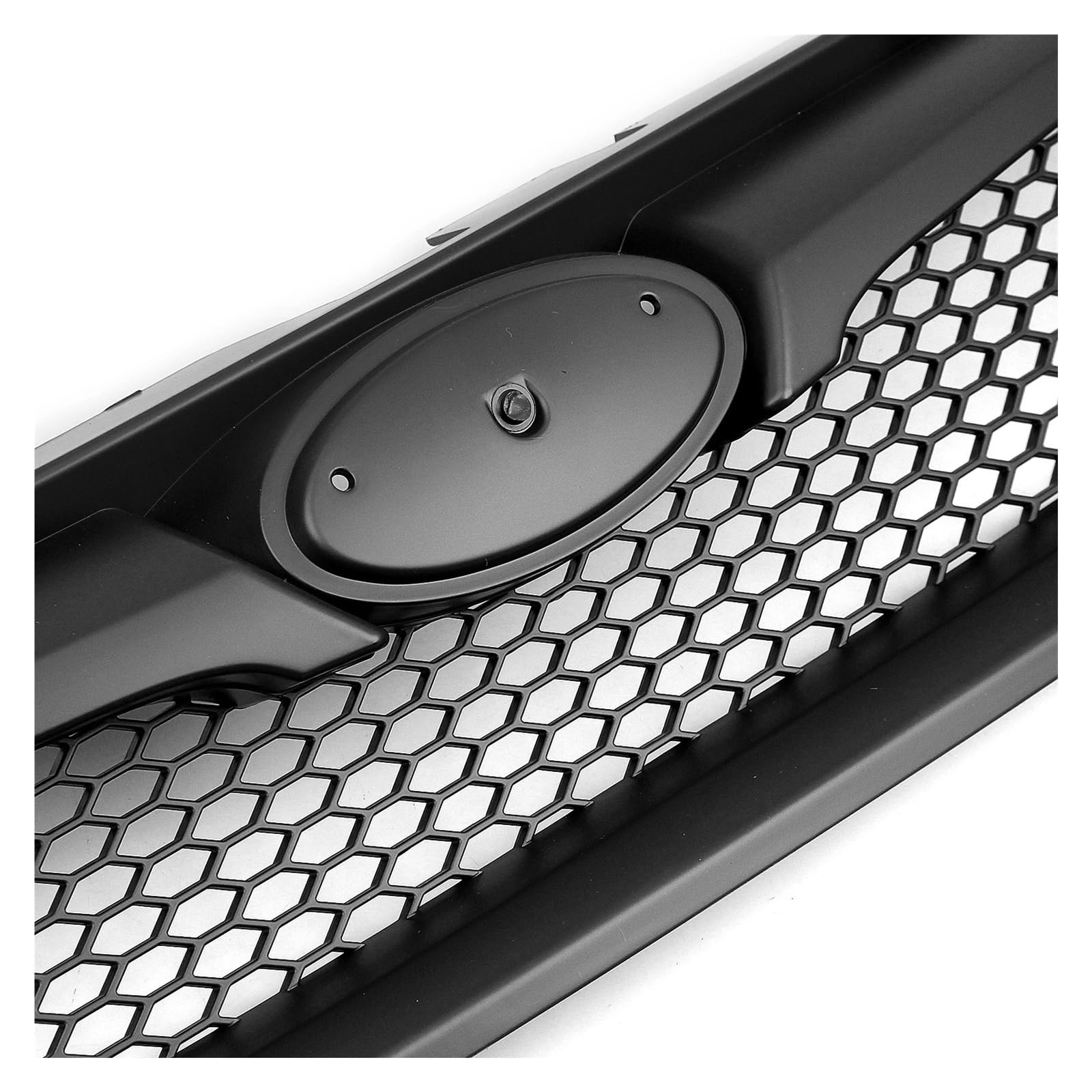 Calandre de course pour Subaru Impreza 2011-2014 grille supérieure noire mate - 5