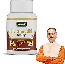 Shuddhi Ayurveda LIV Shuddhi For Liver Cleanse | Liver Detox | Body Detox & Fatty Liver Care | Supports Fatty Liver, 60 Tablets