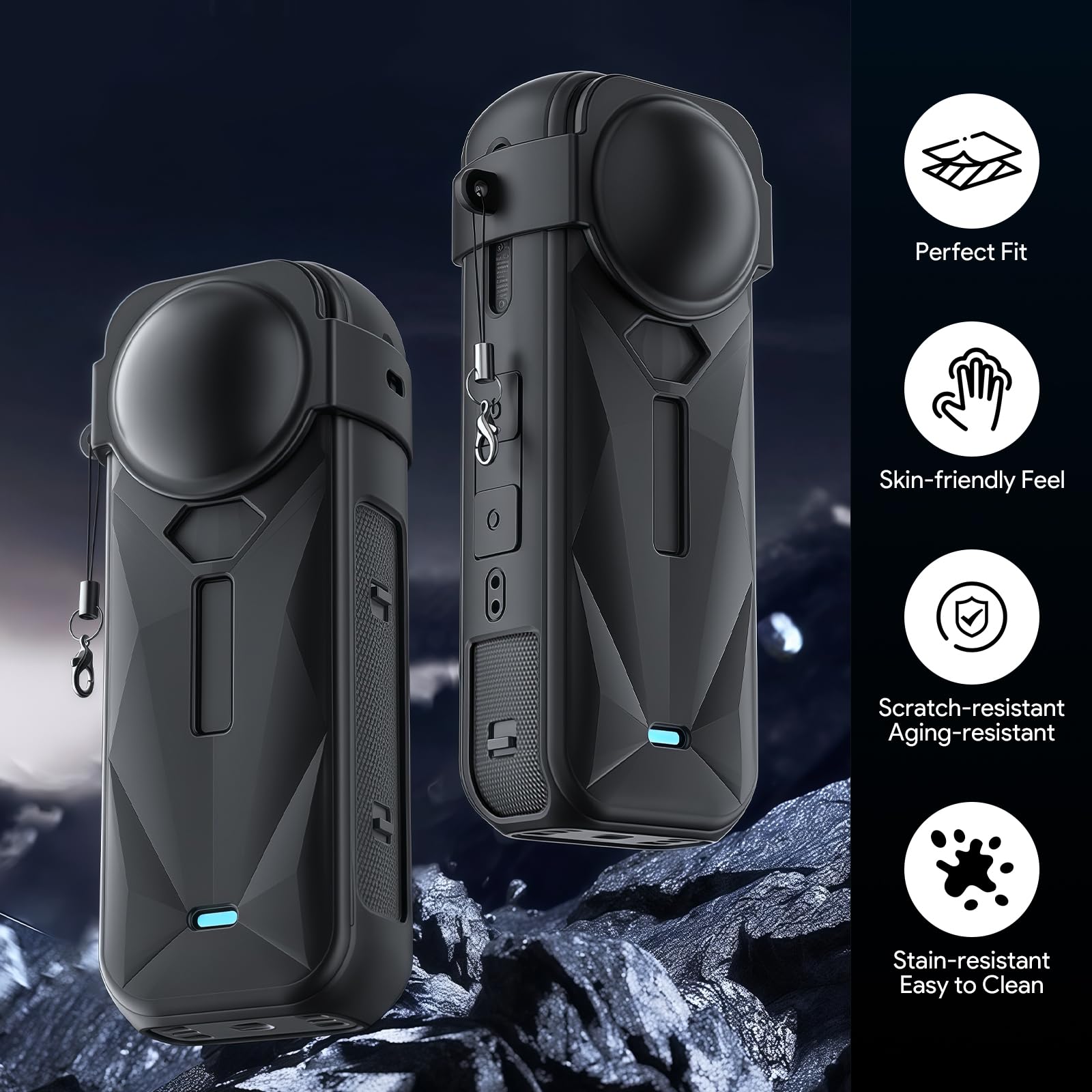 Kit Protezione Insta360 X5: Custodia In Silicone E Pellicole Per Tenerla Come Nuova!
