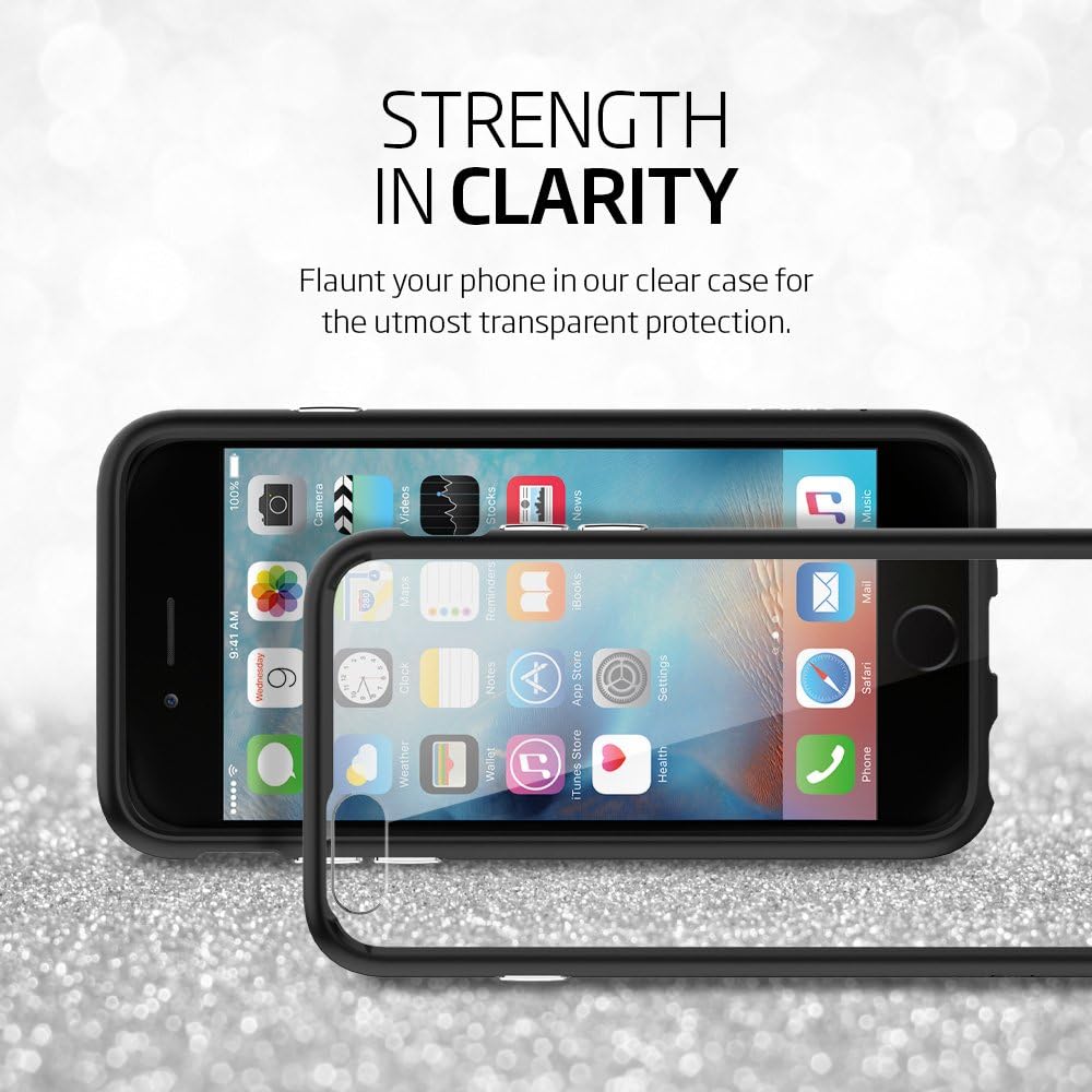 Spigen Ultra Hybrid Designed for Apple iPhone 6S Case (2015) - Black