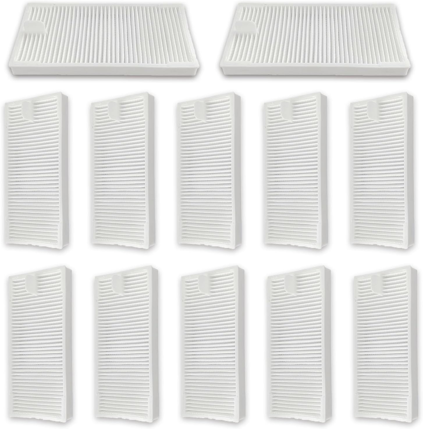 12 Pack Filters Replacement for Eureka E20 Plus Robot Vacuum Accessories