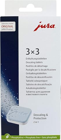 JURA Jura 61848 tablettes détartrantes (2 lots de 9)