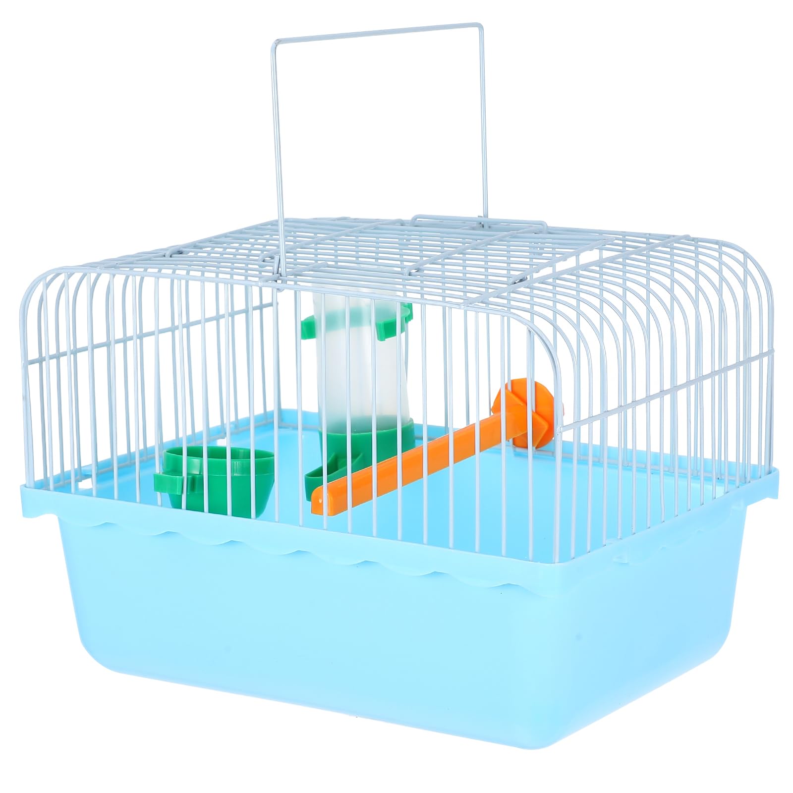Cage de transport bleu pour oiseaux et rongeurs Toddmomy