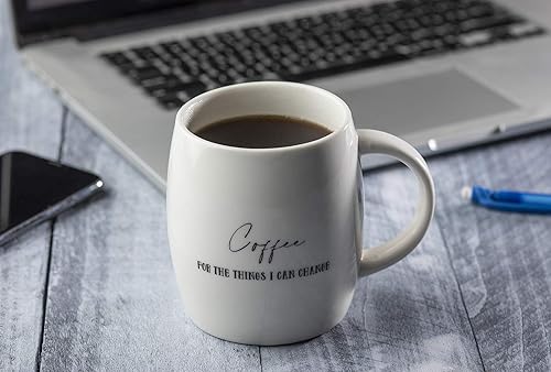 Miniatura 6 de Juego de taza de café de regalo, taza blanca y copas de vino sin tallo, para compañeros de trabajo, mejores amigos, profesores, médicos, enfermeras,
