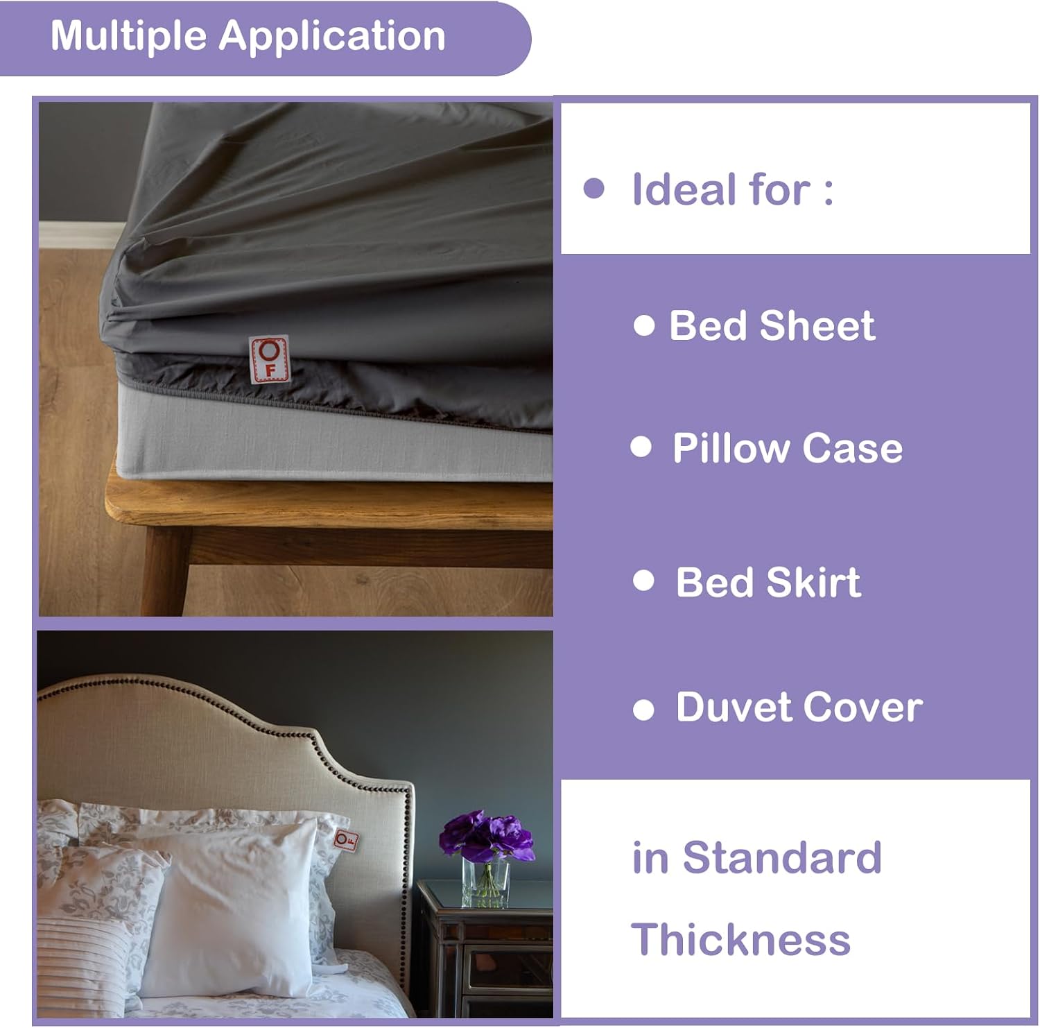Bed Sheet Organizer and Bedding Label,Bed Sheet Label for Linen Closet Storage and Organization,Sheet Set Size Tag for Bed Sheet, Duvet Cover, Pillow Case, Bed Skirt (Full 4PCs Pack)