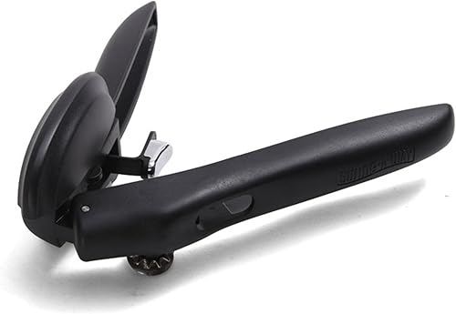 Miniatura 2 de Abrelatas con bloqueo, 7.5", negro