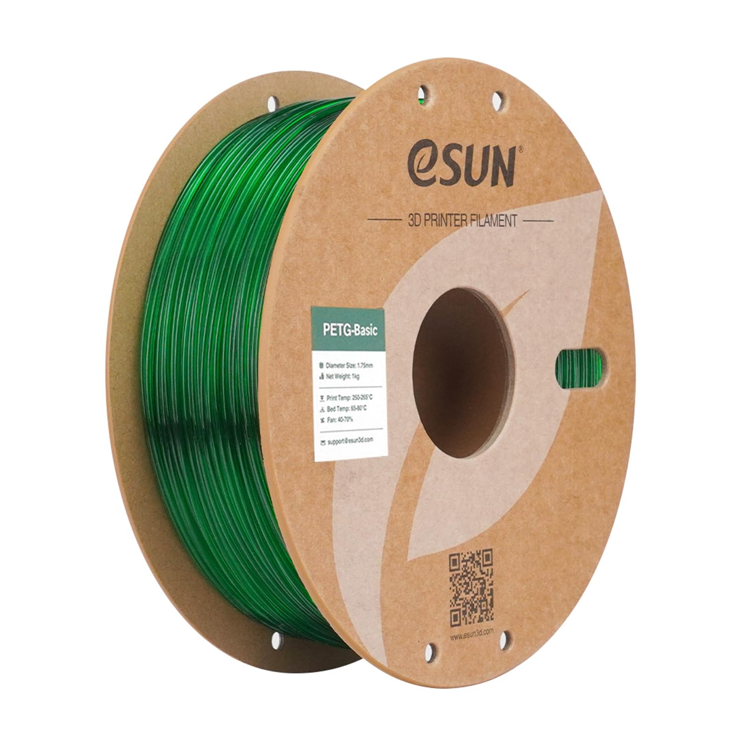 eSUN PETG Filament - High Toughness & Glossy -25 eSUN PETG Filament - High Toughness & Glossy -25