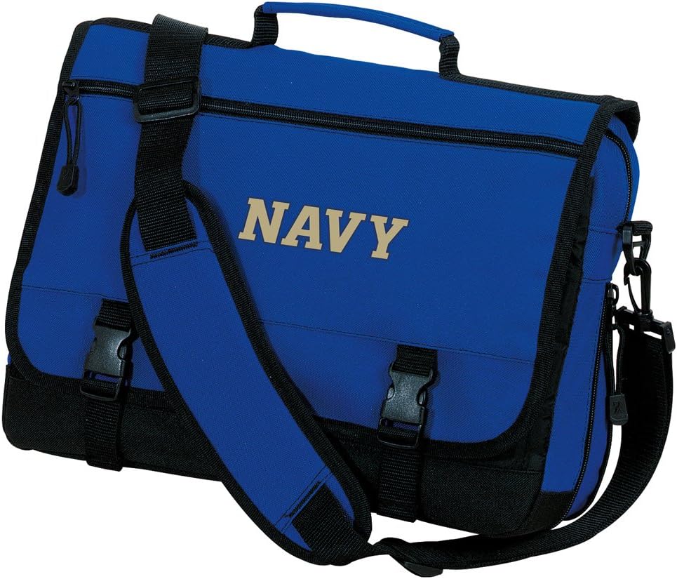 Naval Academy Laptop Computer Bag OFFICIAL Navy Messenger Bag Briefcase