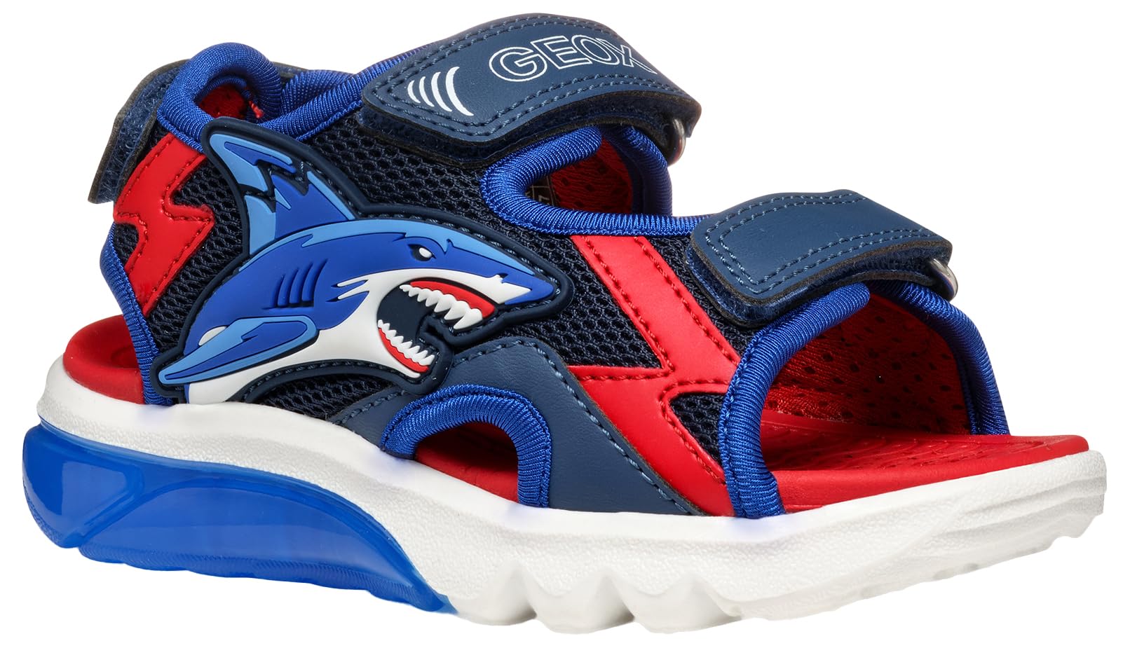 GEOX Sandal Ciberdron Boy Navy/red, Size: 25