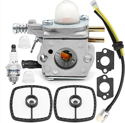 Anxingo SRM-2100 Repuesto de carburador para recortadora Echo SRM-2100 SM-2100 SRM-3605 SRM-1501 SRM-3800 SRM-3100 SRM-2100SB, 2520013314 Reemplazo