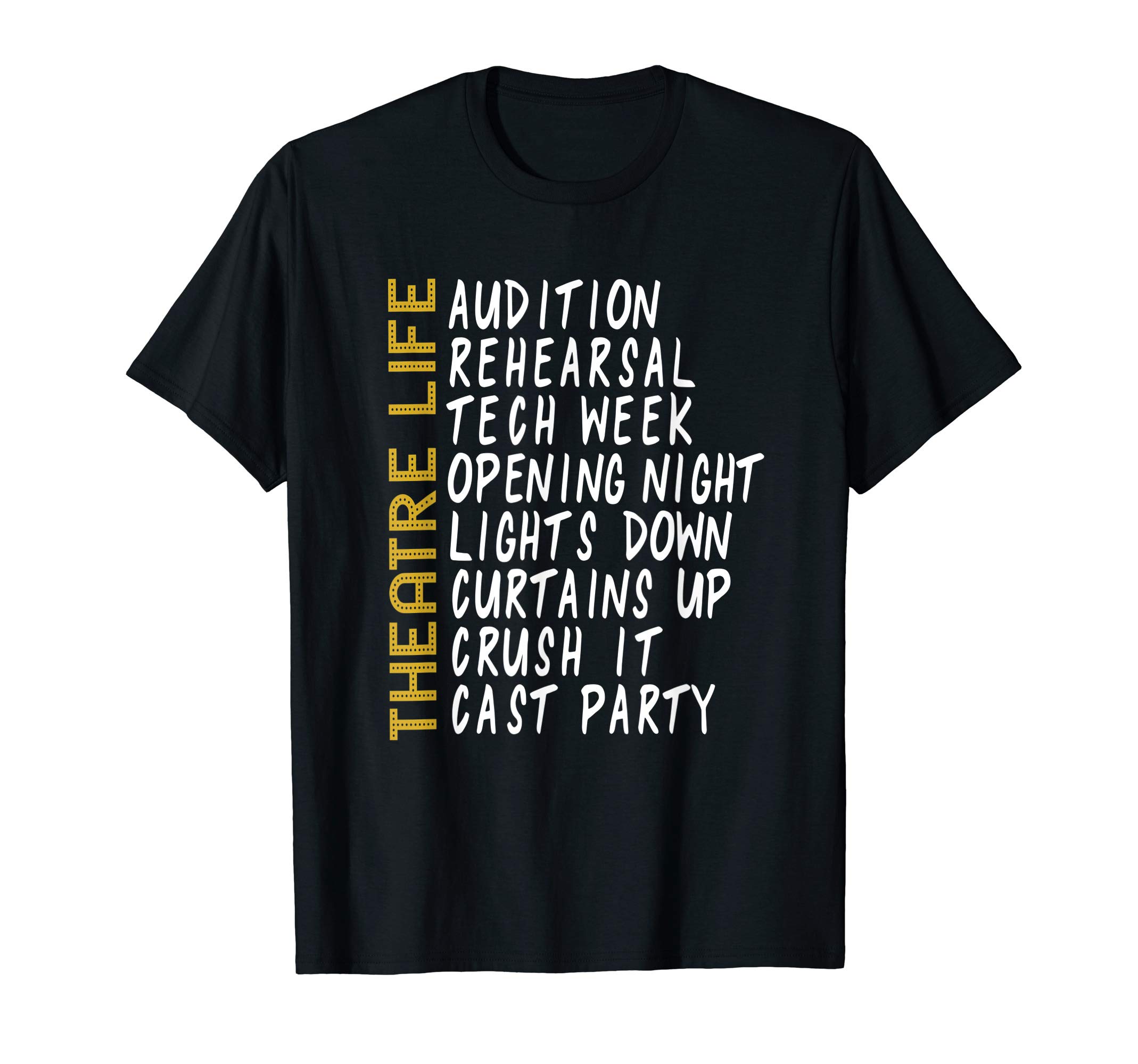 Creative Drama Theatre TeesTheatre Gift Acting Thespian Play Director T-ShirtOEKO-TEX STANDARD 100