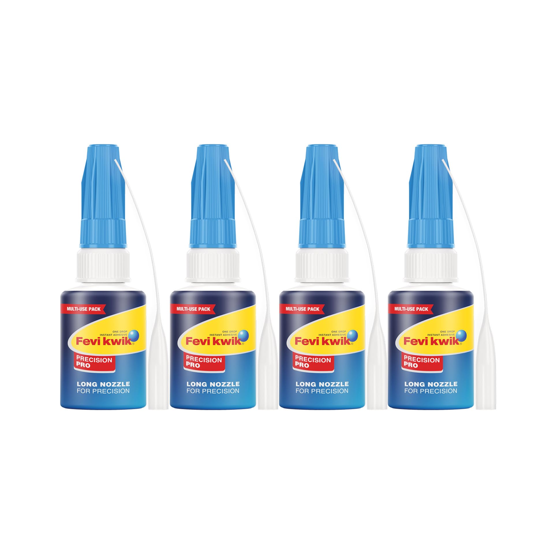 Fevikwik Precision Pro 8 GM | Strong all purpose instant glue for accurate repair | application on hard to reach places | mess free| Storable | Multi-use pack (Pack of 4) (B0CQV9FPHV) Amazon Price History, Amazon Price Tracker