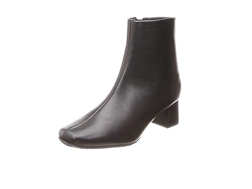 Amazon イーボル ファッションブーツ スクエアショートブーツ レディース Evol イーボル ブーツ ブーティ