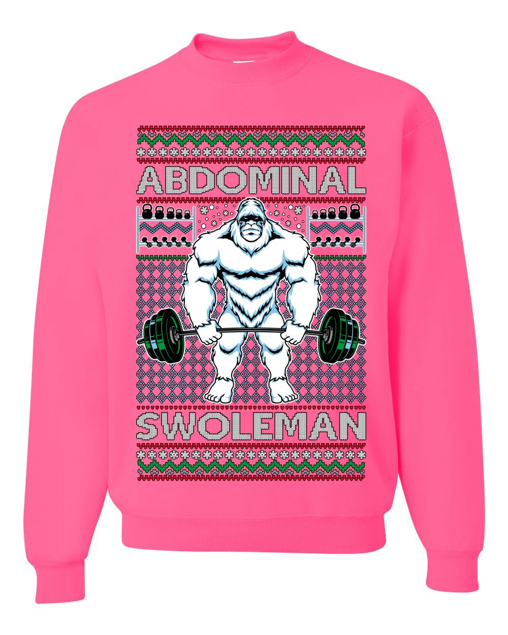 No Lift Fitness Christmas Sweater No Lift No Gift Fitness Workout - Main Image